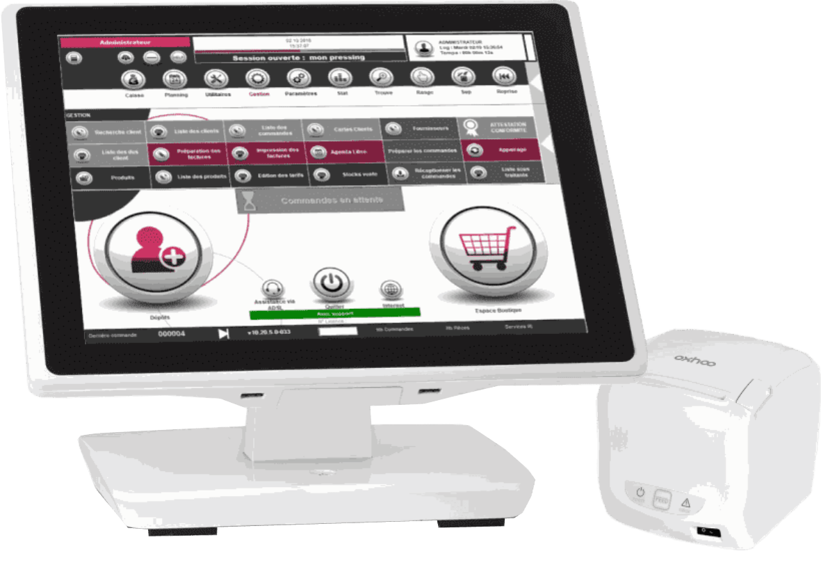 Texte Odoo et bloc d'image