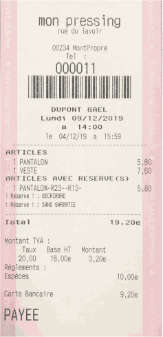 Texte Odoo et bloc d'image
